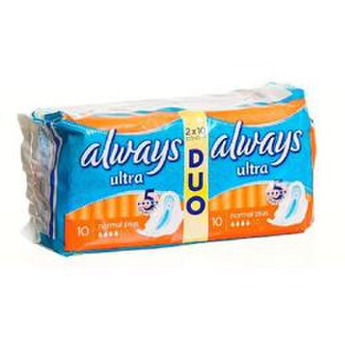 Absorbante always ultra normal protecter gamble, 20 buc