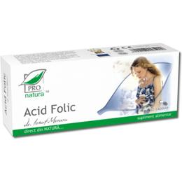 Acid Folic Medica, 30 capsule