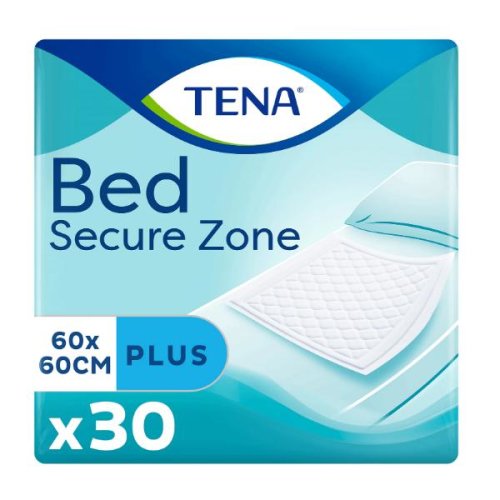 Aleze absorbante - tena bed secure zone plus 60x60 cm, 30 buc