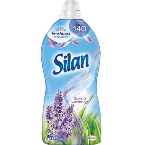 Balsam de Rufe cu Parfum de Lavanda - Silan Spring Lavender, 1800 ml