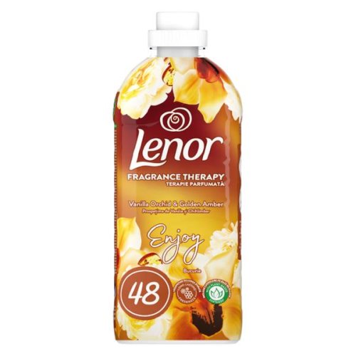 Balsam de Rufe Lenor Fragrance Therapy Vanilla Orchid & Golden Amber, 48 spalari, 1200 ml