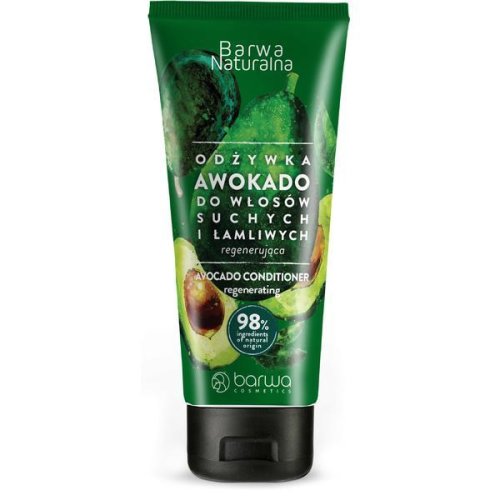 Balsam regenerant de par cu avocado, Barwa Cosmetics, tub 200 ml