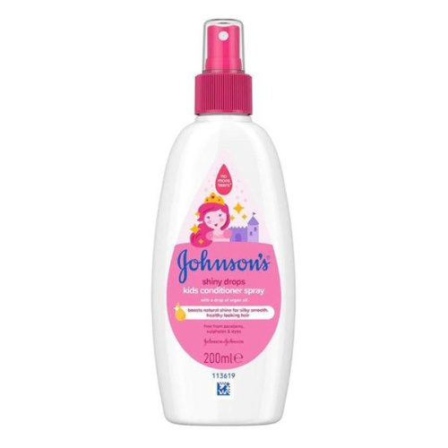 Balsam Spray pentru Copii - Johnson's Shiny Drops Kids Conditioner Spray, 200 ml