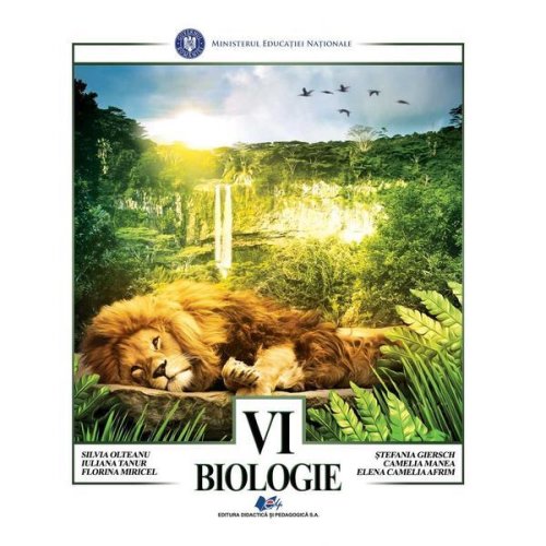 Biologie - Clasa 6 - Manual - Silvia Olteanu, Iuliana Tanur, Florina Miricel, editura Didactica Si Pedagogica