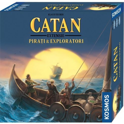 Catan. Extensie Pirati si exploratori