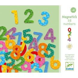 Cifre magnetice colorate pentru copii - djeco