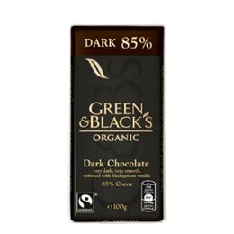 Ciocolata Organica Neagra 85% Unicorn, 90 g
