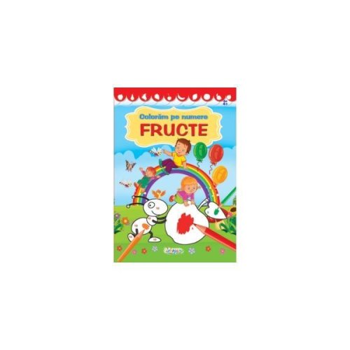 Coloram pe numere: Fructe, editura Erc Press