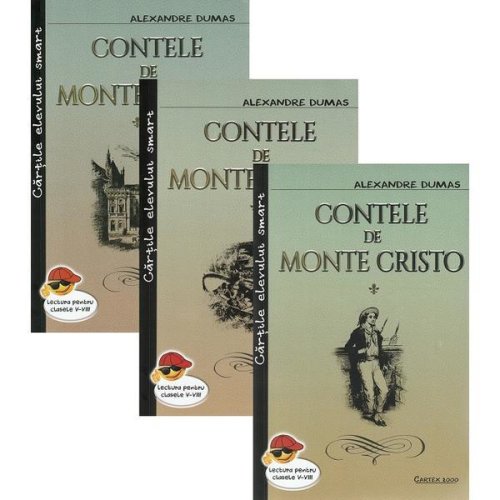 Contele de monte cristo Vol.1 + 2 + 3 - Alexandre Dumas, editura Cartex