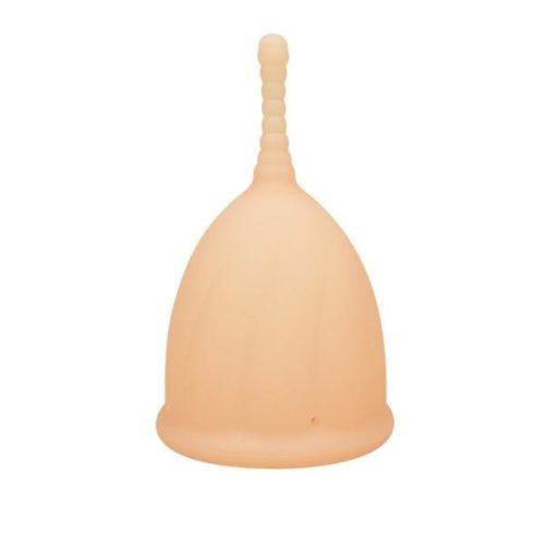 Cupa menstruala Femieko din silicon medical, reutilizabila, ecologica, capacitate 26ml, roz, marimea S
