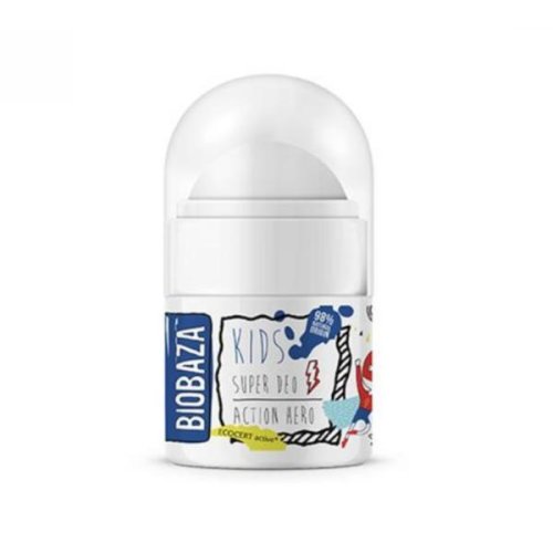 Deodorant natural pentru copii Action Hero Biobaza, 30 ml