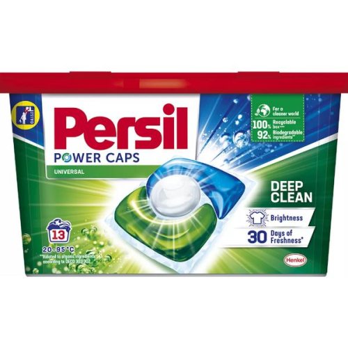 Detergent Universal Capsule - Persil Power Caps Universal Deep Clean, 13 buc