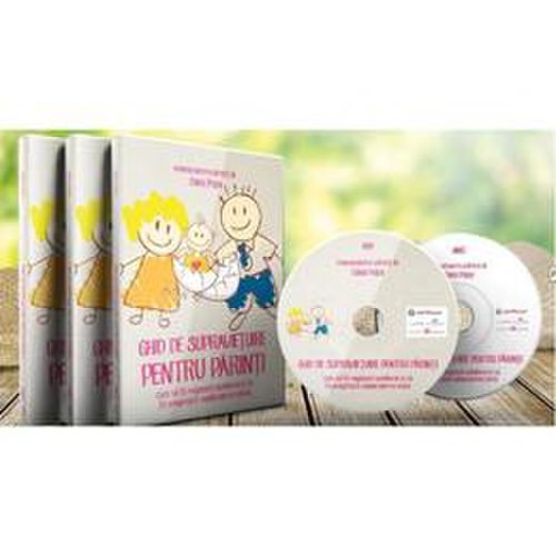 Ghid de supravietuire pentru parinti carte + DVD + CD(mp3) - Oana Popa, editura Gifted Kids