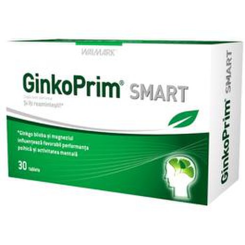 Ginkoprim Smart Walmark, 30 comprimate