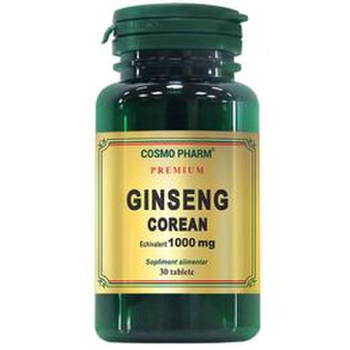 Ginseng Corean Cosmo Pharm Premium, 30 tablete