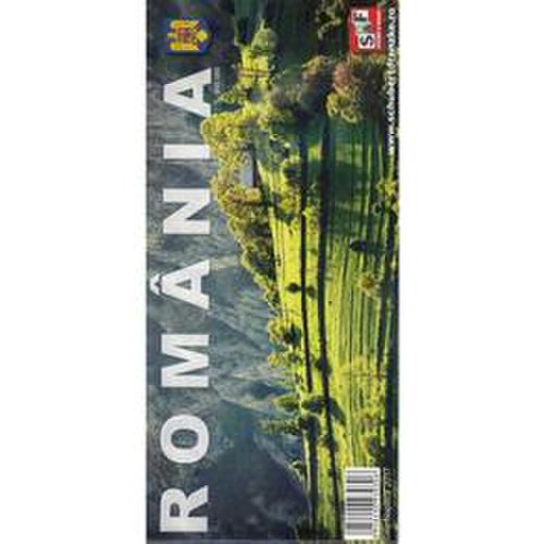 Harta Romania, editura Schubert & Franzke