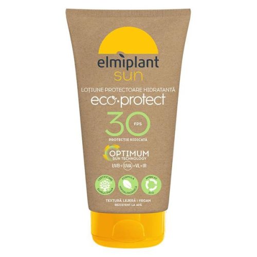 Lotiune Protectoare Hidratanta - Elmiplant Sun Eco Protect FPS 30, 150 ml