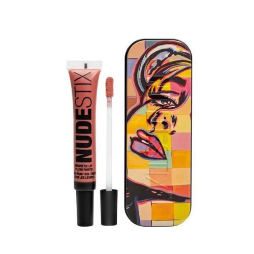 Luciu de buze, Waikiki Rose, Magnetic Lip Plush Paints, Nudestix, 10 ml