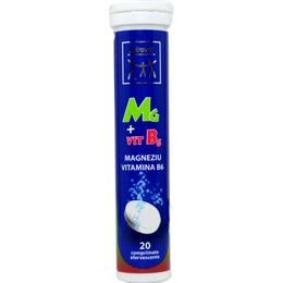 Magneziu +Vitamina B6 Zdrovit, 20 comprimate efervescente