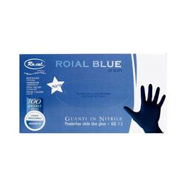Manusi nitril blue L 100 buc, Roial