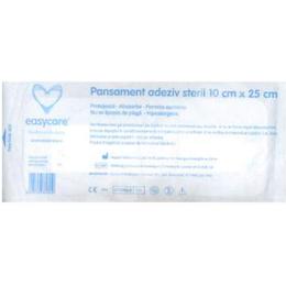 Pansament Adeziv Steril Easy Care, 10cm x 25cm
