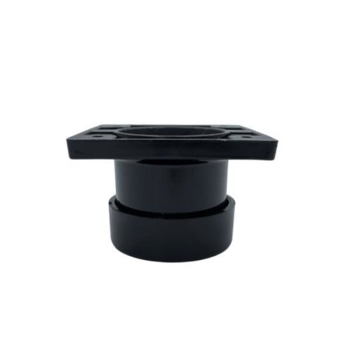 Picior SDF cilindric reglabil pentru mobilier, finisaj negru, H:50 mm