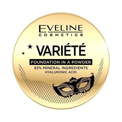 Pudra, Eveline Cosmetics, Variete, Foundation in a Powder, 02 Natural, 8g