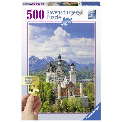 Puzzle castelul neuschwanstein, 500 piese - Ravensburger