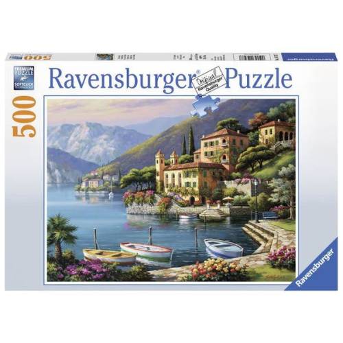 Puzzle coasta italiei, 500 piese - Ravensburger