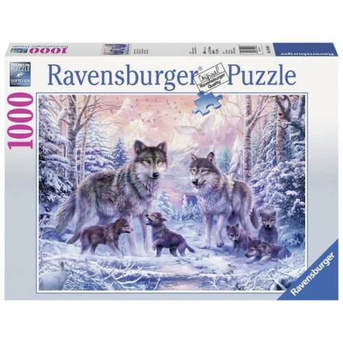 Puzzle lupi polari, 1000 piese - Ravensburger