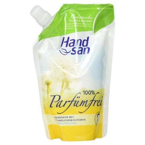 Rezerva sapun crema, Handsan Sensitive, fara parfum, 300 ml