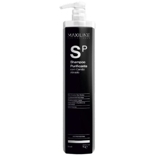 Sampon Purifiant - Maxiline Profissional Shampoo Purificante SP, 1000 ml
