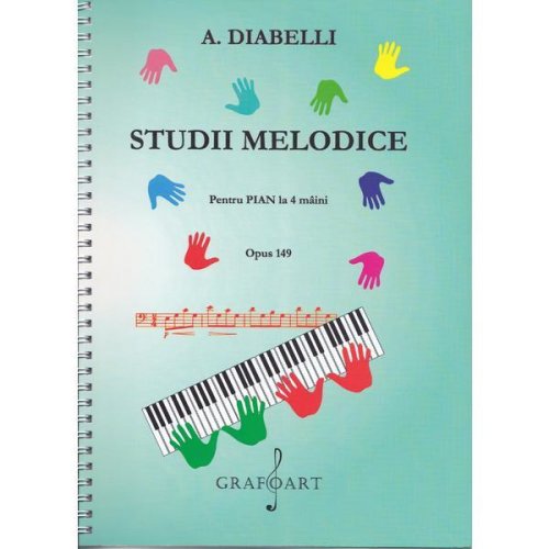 Studii melodice pentru pian - A. Diabelli, editura Grafoart