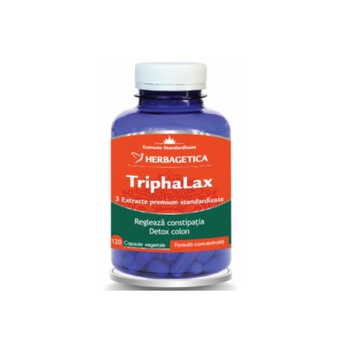 Triphalax Herbagetica, 120 capsule