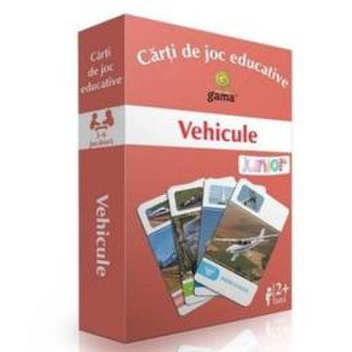 Vehicule - carti de joc educative, editura gama
