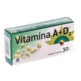 Vitamina a + d2 biofarm, 30 capsule