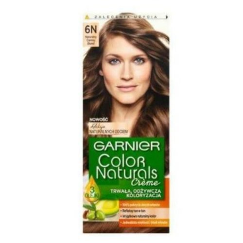 Vopsea de păr Garnier Color Naturals 6N Șaten Deschis Natural, 110 ml