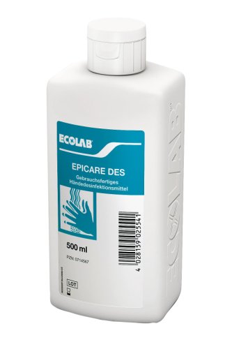 Aviz biocid - Dezinfectant pentru maini EPICARE DES 500ml Ecolab