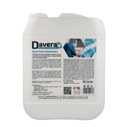 DAVERA® SOAP – Sapun lichid antimicrobian 5 litri