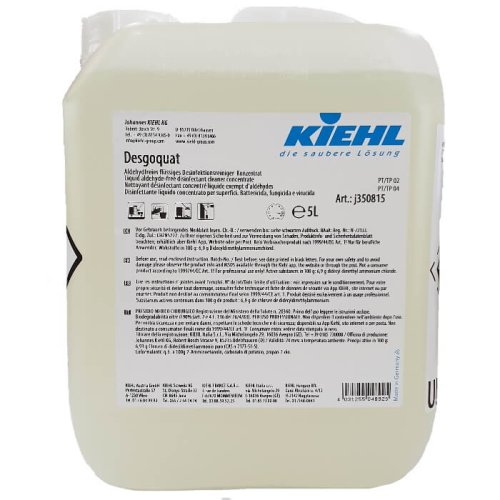 Desgoquat-Detergent dezinfectant lichid concentrat fara aldehyde 5L