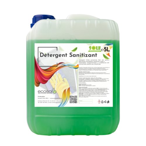Detergent sanitizant pentru suprafete AQAS 5 L