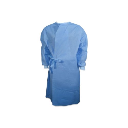 Halat protectie steril albastru ambalat individual impermeabil 40 gr/mp