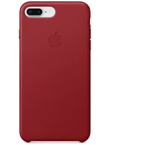 Carcasa pentru APPLE iPhone 8 Plus/7 Plus, MQHN2ZM/A, piele, Red