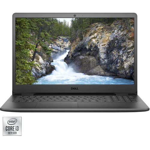 Laptop Dell Vostro 3501 cu procesor Intel Core i3-1005G1 pana la 3.40 GHz, 15.6, HD, 4GB, 1TB HDD, Intel UHD Graphics, Ubuntu, Black