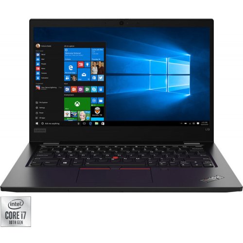 Laptop Lenovo ThinkPad L13, 13.3 FHD, Intel Core i7-10510U, 16GB DDR4, 1TB SSD, Intel UHD 620, Windows 10 Pro, Black