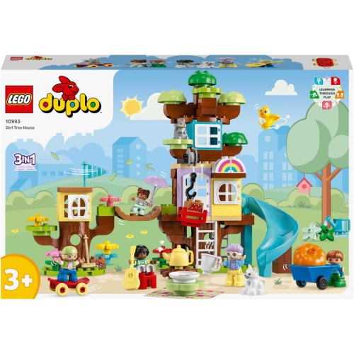 LEGO® DUPLO - Casa din copac 3 in 1 10993, 126 piese