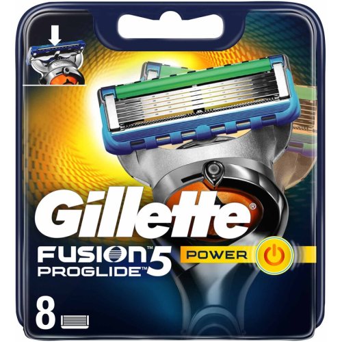 Rezerve aparat de ras Gillette Fusion ProGlide Power, 8 buc