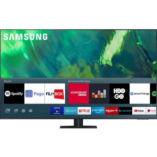 Televizor QLED Samsung 85Q70A, 214 cm, Smart TV 4K Ultra HD, Clasa E