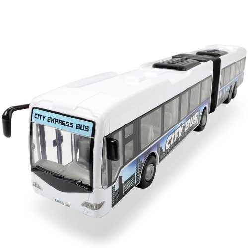 Dickie Toys - Autobus City Express Bus alb