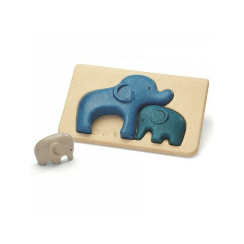 Elefanti - Puzzle din lemn